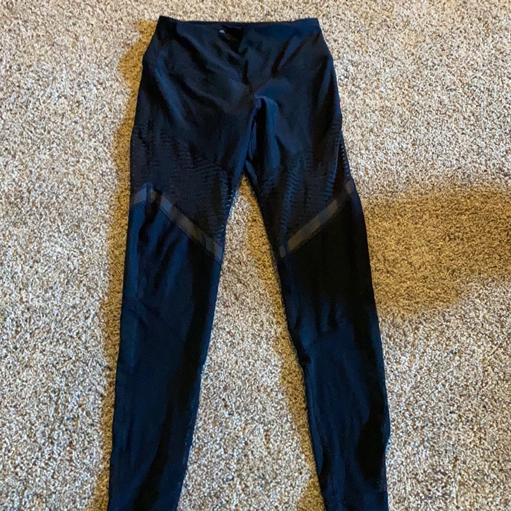 90 degree black workout pants . Size small